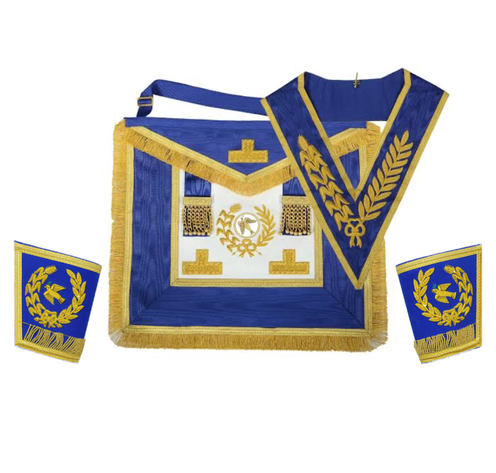 Pack Grand Officier. Badge Fonction. Grande Tenue - Grandes Loges, style anglais Nos Colonnes - Boutique Maçonnique 