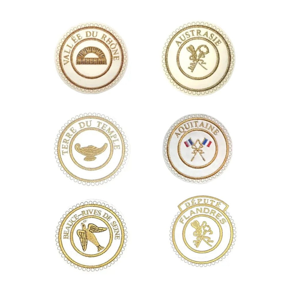 Badge Fonction Grand Officier Provincial. Grande Tenue - GLNF - Nos Colonnes
