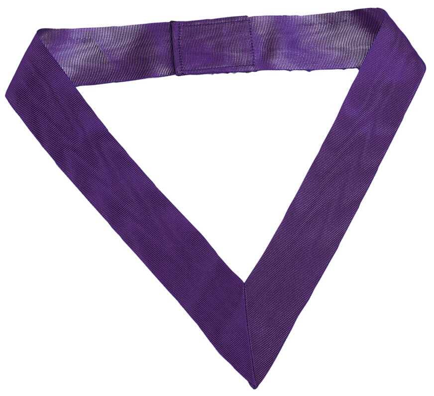 Collerette violette de Vice - roi/Souverain - Croix Rouge de Constantin - Nos Colonnes