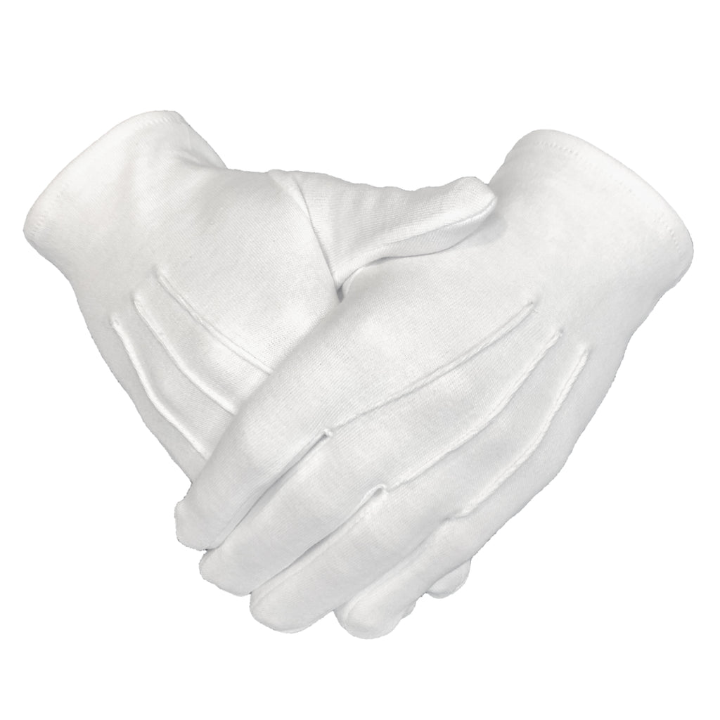 Gants blancs maçonniques-gants blancs franc maçon 