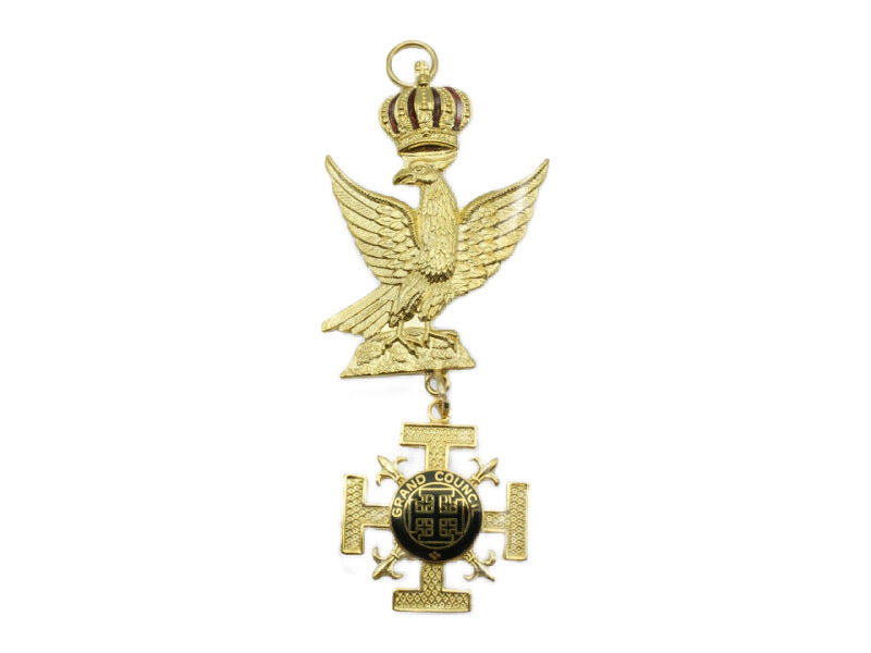 Collerette Grand Officier - Croix Rouge de Constantin Nos Colonnes - Boutique Maçonnique