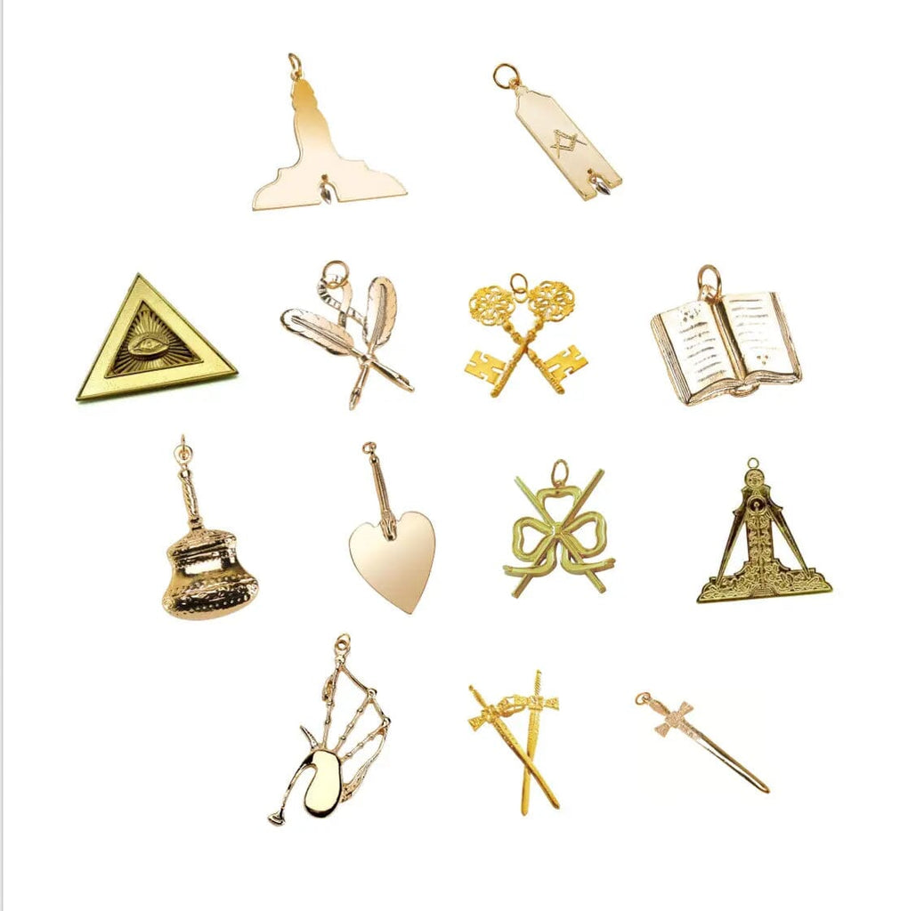 Pack 13 Bijoux Officiers - Rite Standard d'Ecosse - Nos Colonnes