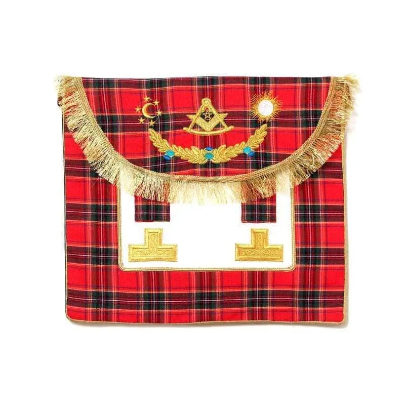 Pack Vénérable Maître Tablier + Sautoir - Rite Standard d'Ecosse (Traditionnel) - Nos Colonnes