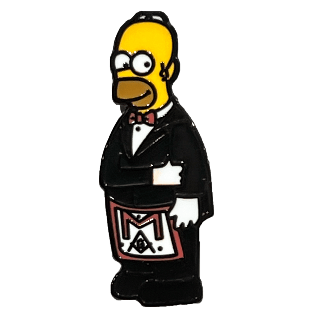 Pin's Maçonnique "Simpson" - Nos Colonnes