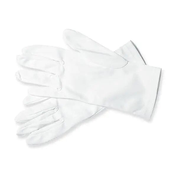 Tablier Apprenti. 36x31cm + 1 Paire de gants offerte. Cuir véritable - Rite de Schroeder - Nos Colonnes