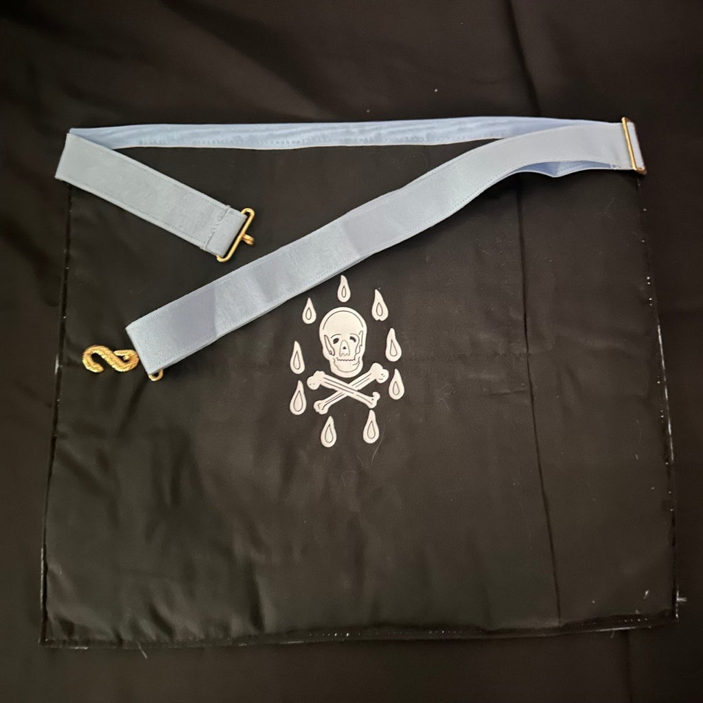 Tablier Vénérable Maître Luxe - Rite Français Moderne Rétabli - BA - Nos Colonnes