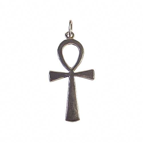 Pendentif croix Ankh (argent 925/1000) - Nos Colonnes